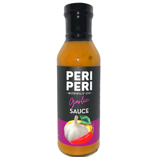 Garlic Peri Peri sauce - Medium Heat level - Vegan, Gluten Free, Sugar Free, Made in America, Keto and Paleo Friendly