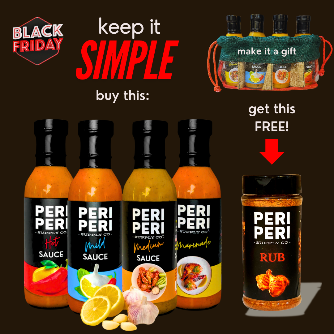 Free Rub with Peri Peri 4 pack