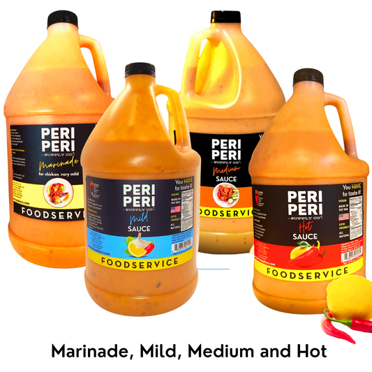 Home Starter Pack - Marinade, Mild, Medium, Hot