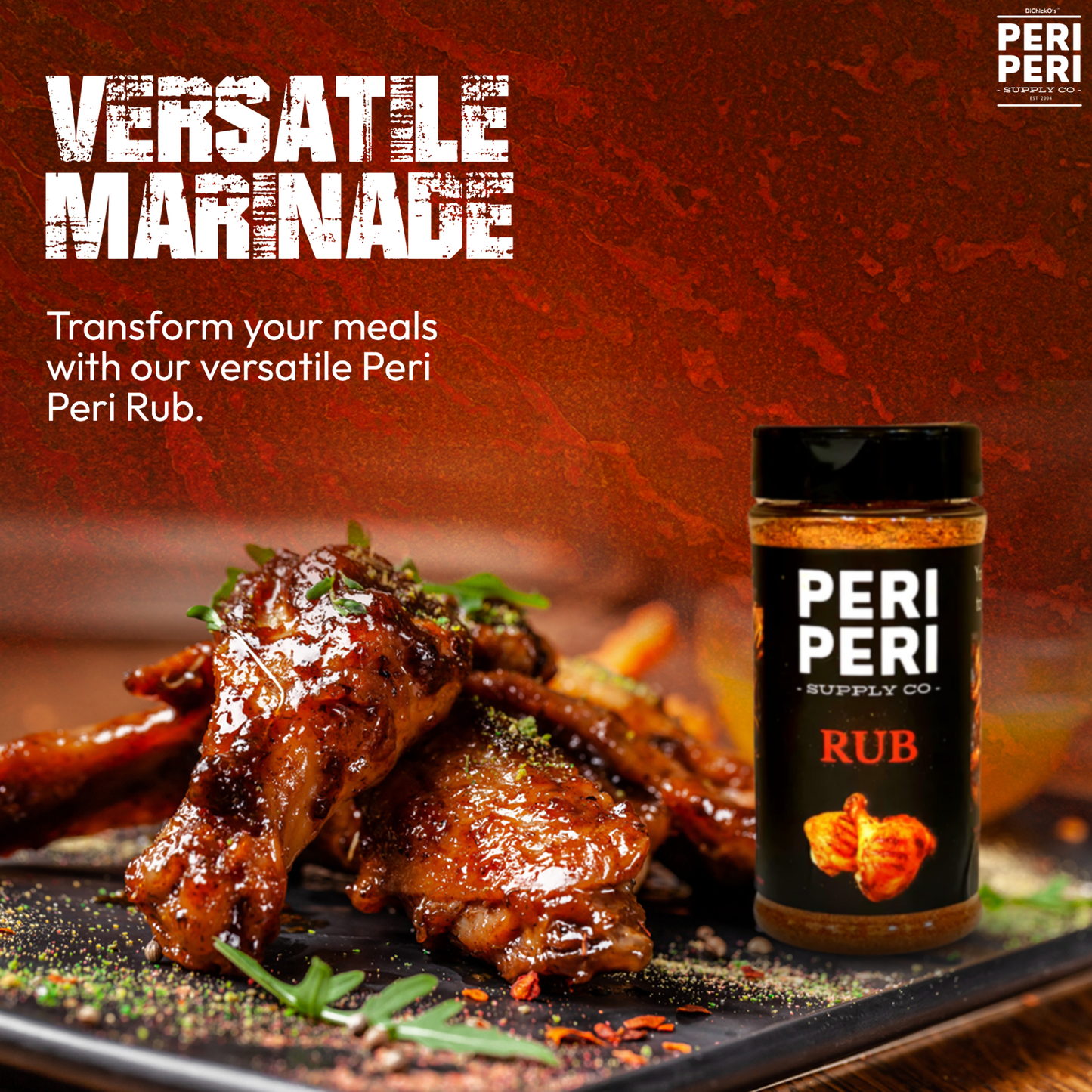 Versatile Seasoning - Peri Peri Salt Rub by DiChickO's