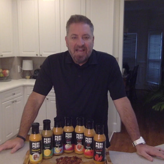 Scott Harlow explains the deliciousness of Garlic Peri Peri Sauce