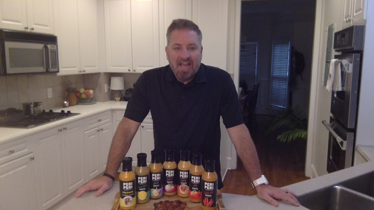 Scott Harlow explains the deliciousness of Garlic Peri Peri Sauce