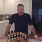 Scott Harlow explaining Garlic Peri Peri Sauce