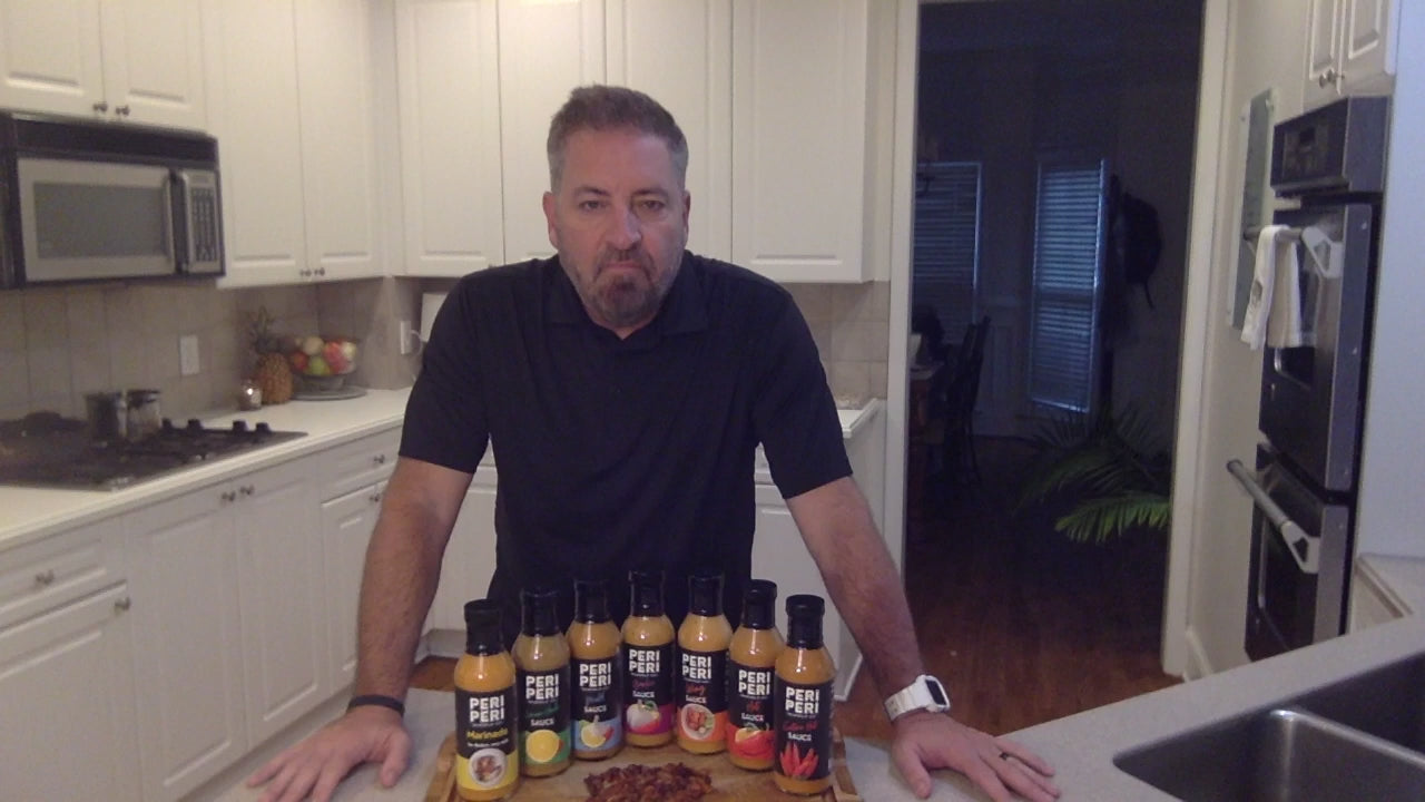 Scott Harlow explains the Extra Hot Peri Peri Sauce (-:  His favorite